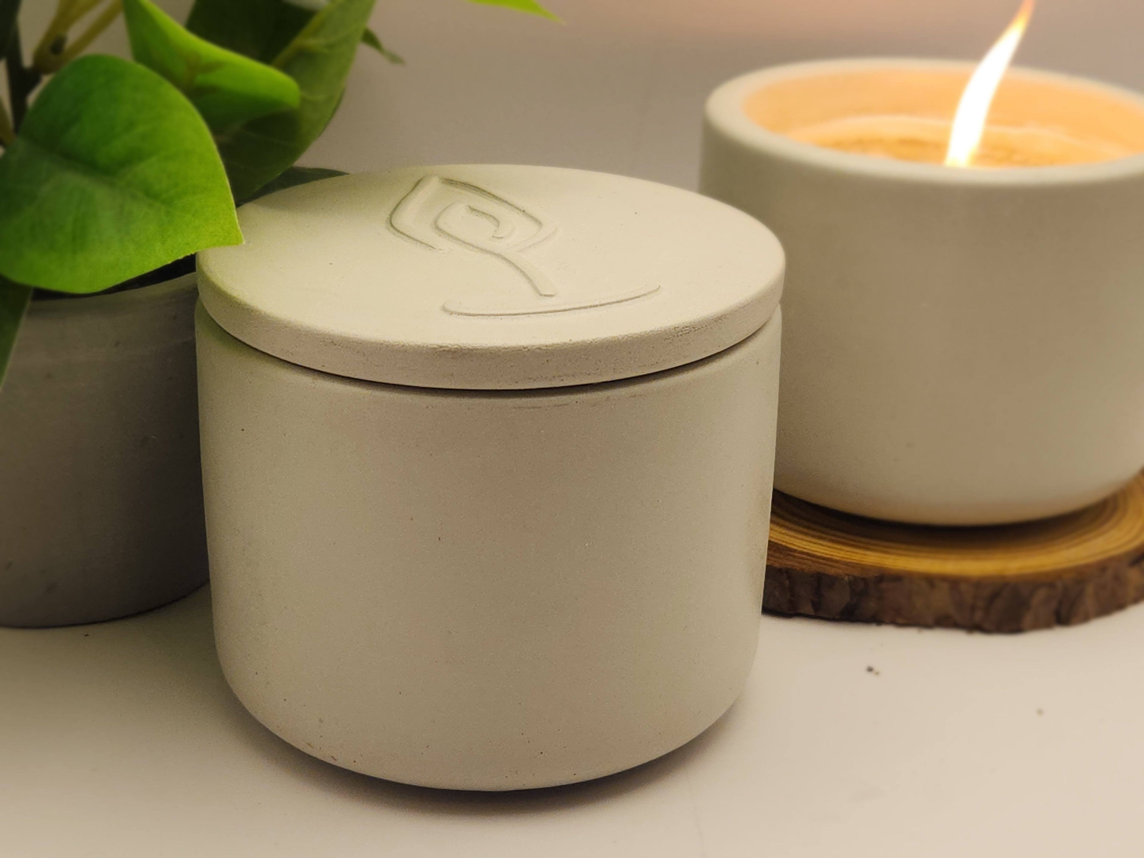 8oz Signature Artisan Stone Soy Candle