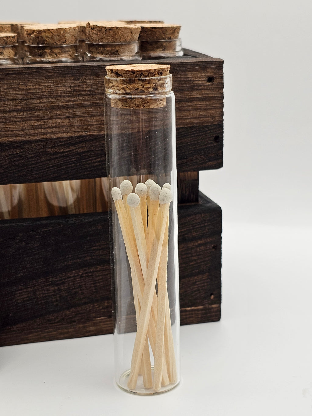 Glass Vial Matches