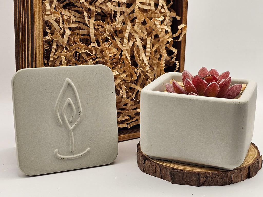 4oz Signature Artisan Stone Soy Candle — Coming Soon