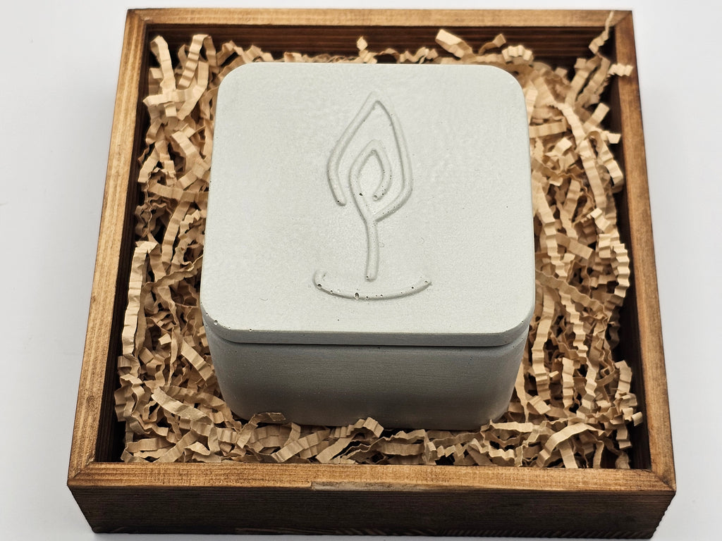4oz Signature Artisan Stone Soy Candle — Coming Soon