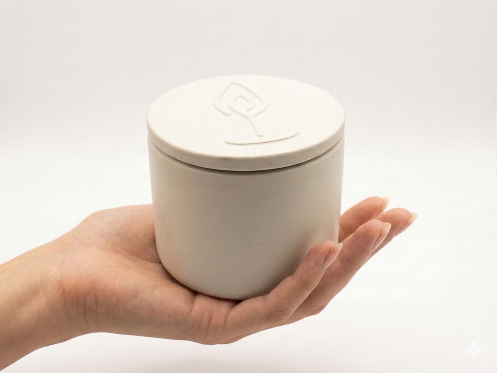8oz Signature Artisan Stone Soy Candle